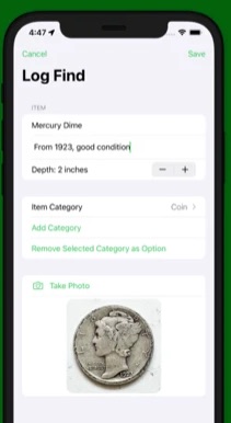 Metal detecting apps